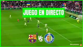 Segunda Parte 🔴 Fc Barcelona 4-0 Getafe 🔥EN VIVO🔥 La Liga EA / Narracion