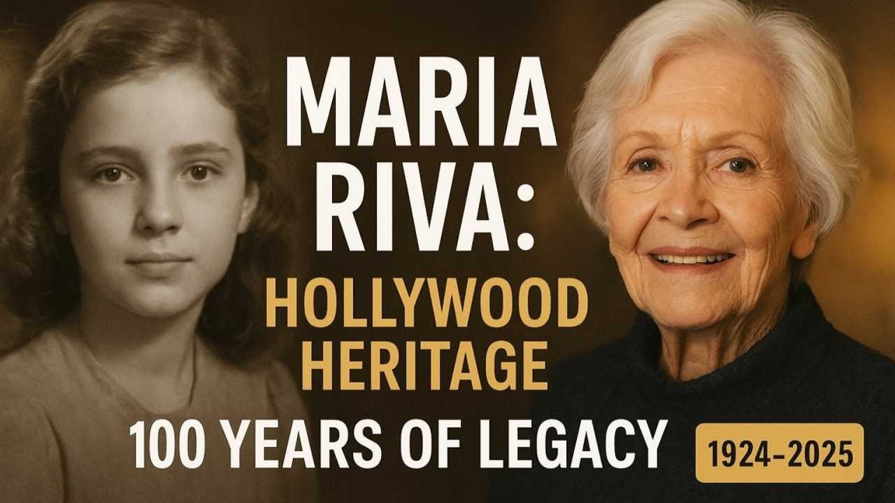 Maria Riva: Daughter of Marlene Dietrich – Life, Family, Legacy & Cause ...