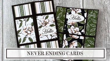 Endless Folding Card Tutorial (Never Ending Card)