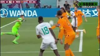 Highlight PIALA DUNIA QATAR 2022!||  Senegal VS Netherlands || FULL MATCH