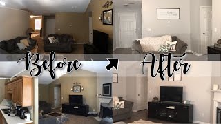 AFFORDABLE HOME MAKEOVER TOUR | HOME RENOVATIONS BEFORE AND AFTER