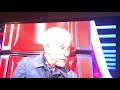 Tom Jones eyes fill with tears when Stevie Wonder surprises him on the voice