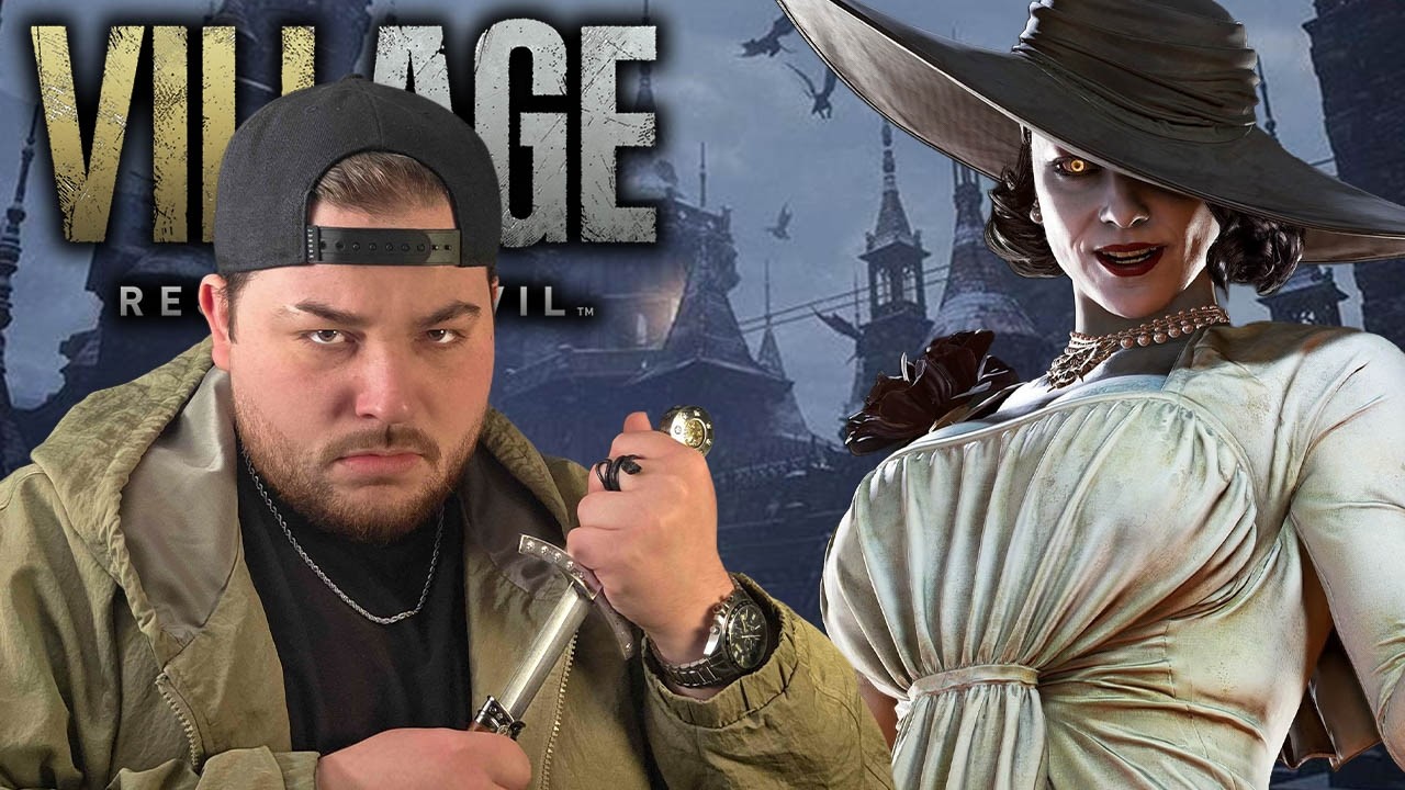 RealKingAsh VS Lady Dimitrescu ( Resident Evil Village Part 3 )