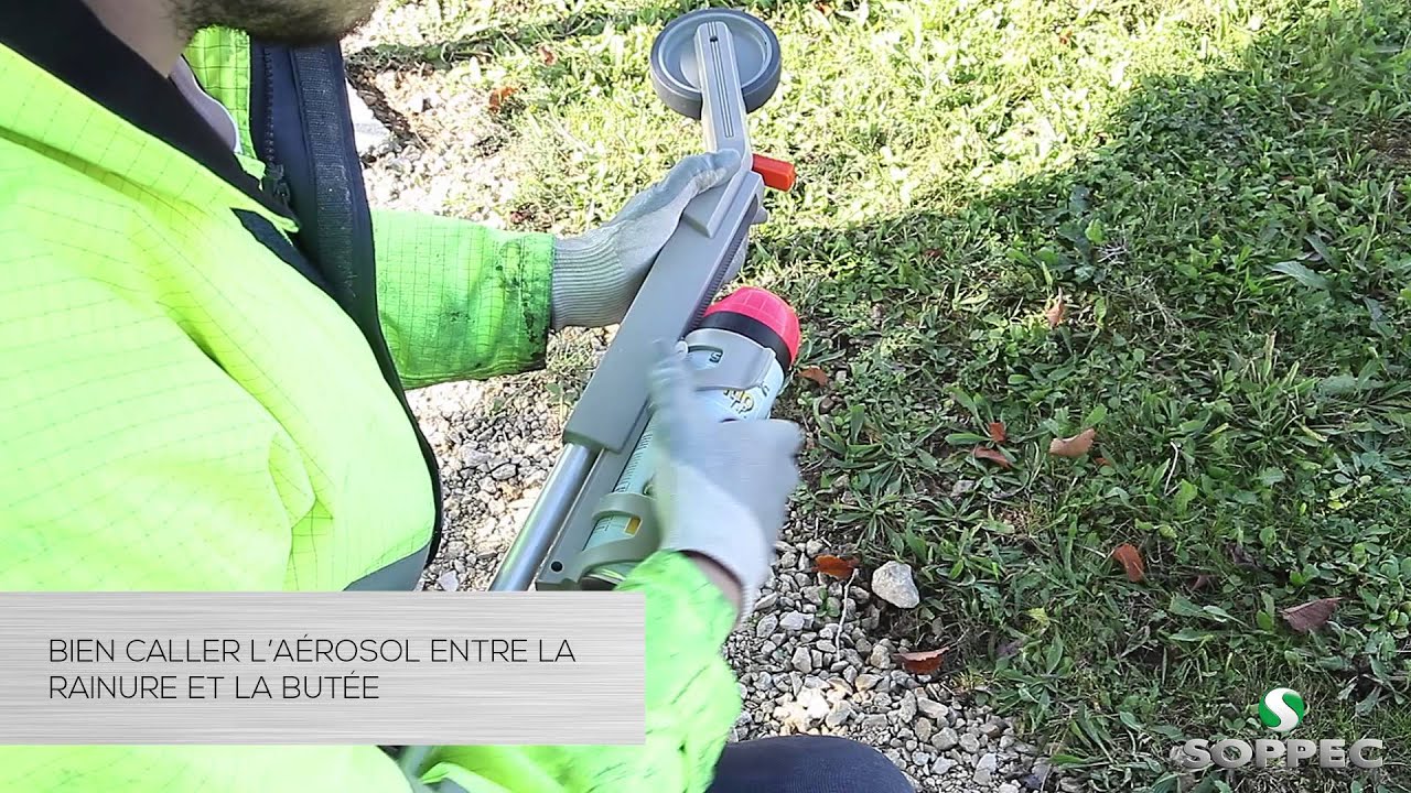 Applicateur Ruban Adhésif de Marquage | SOPPEC PureSPRAY™ | Technima