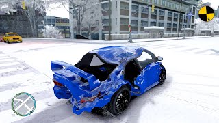 GTA 4 Crash Testing Real Car Mods Ep.29