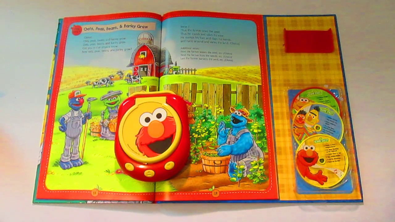 Sesame Street  "Food Yummy Food!" Music Player Storybook INTERACTIVE"