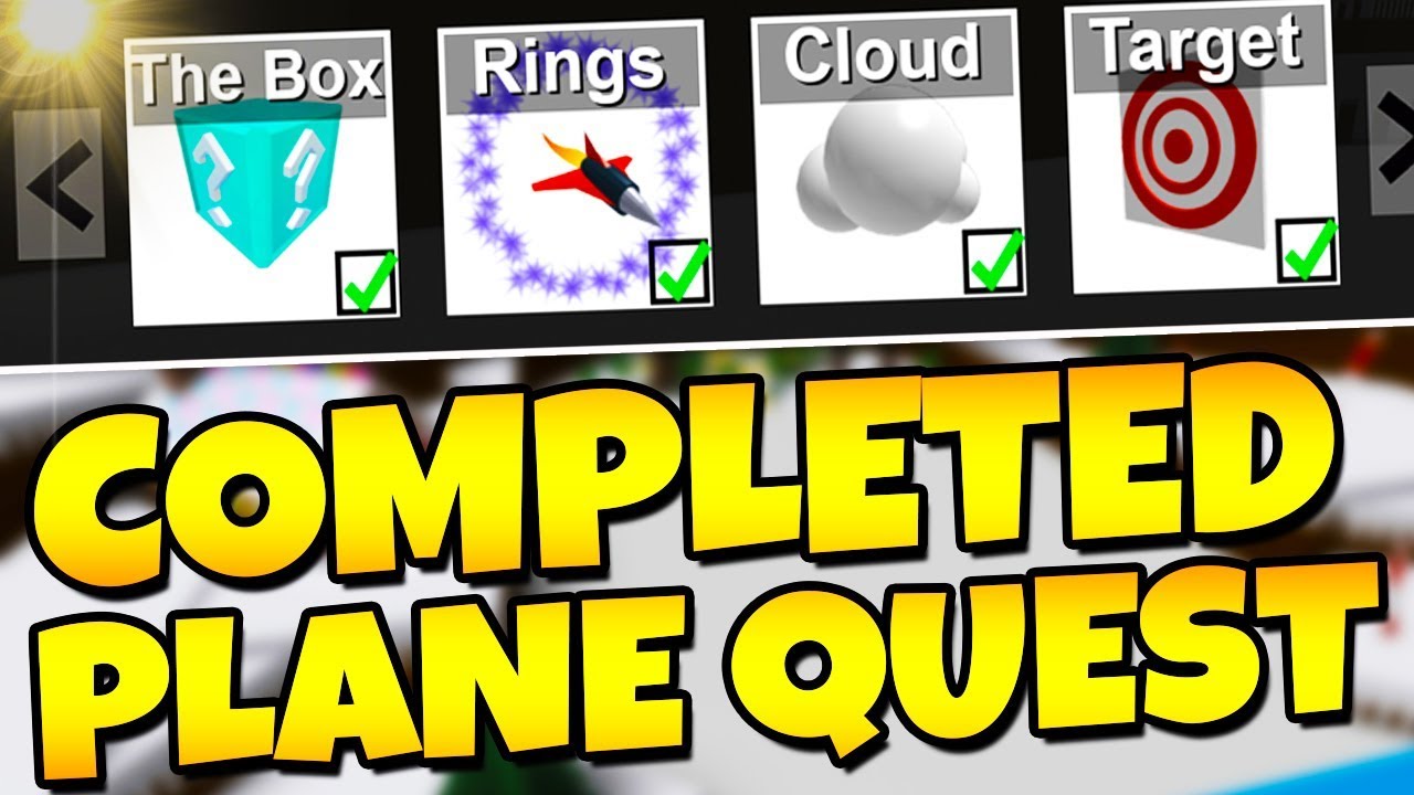 How To Complete The Plane Quest Build A Boat For Treasure