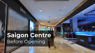 Saigon Centre Mall Walk 4K | Early Morning Before Opening | Christmas Vibes | 13 Dec 2025
