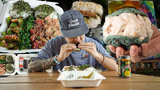 THE BEST POKE IN LA// SPAM MUSUBI, ICE CREAM SANDWICH by IN THE KUT 5,718 views 1 month ago 7 minutes, 33 seconds