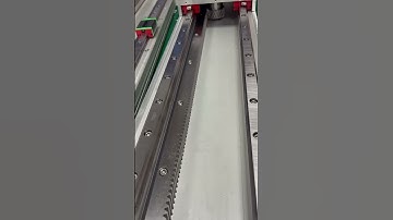 Long stroke heavy load rack pinion linear motion actuator for cnc router #automation