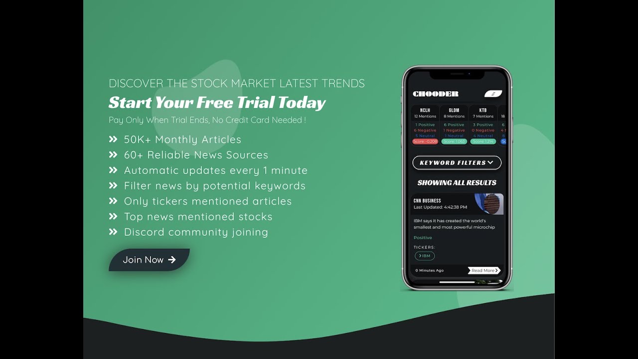 Chooder Best Unofficial Intelligence Tool For Stock Market Research