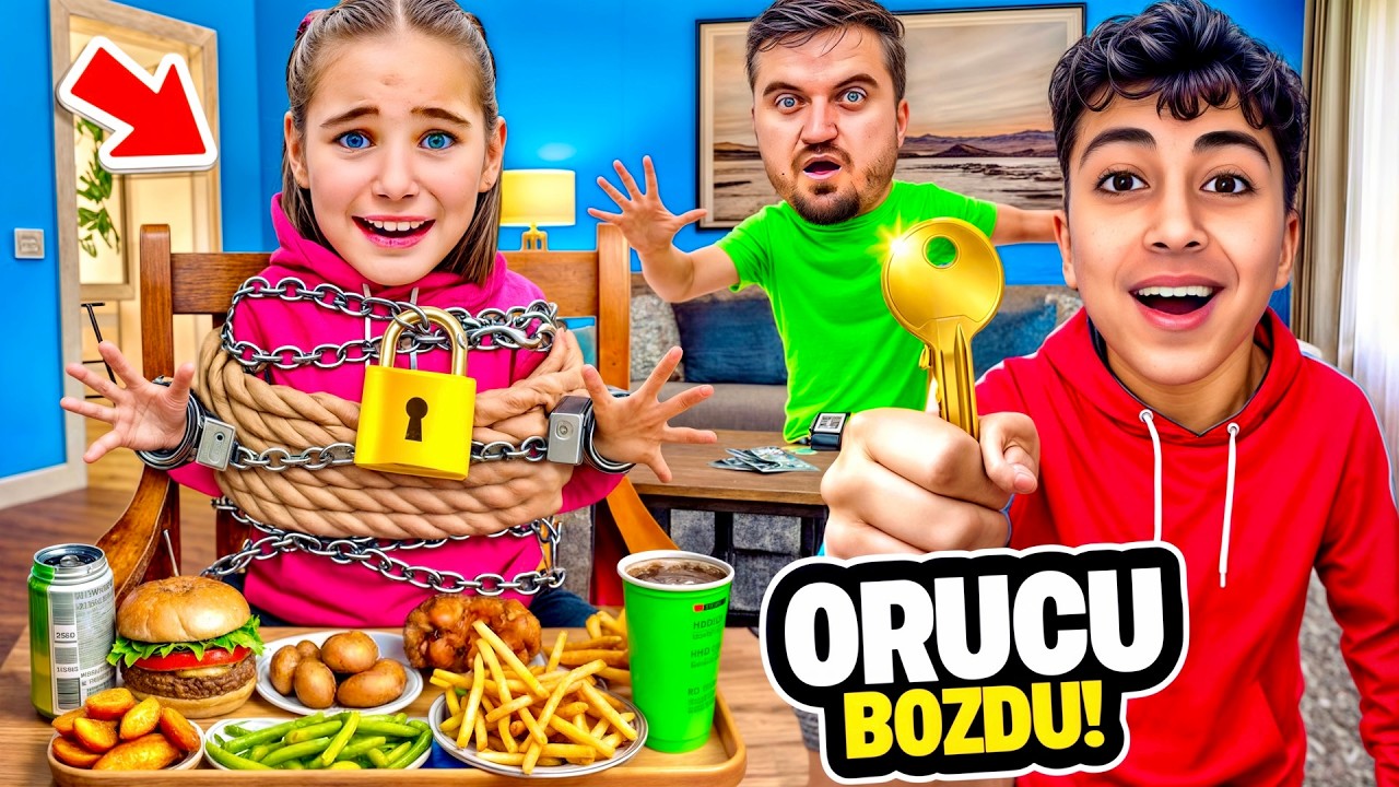 ELİF SİNEM AÇLIKTAN ORUCUNU BOZUYORDU !! SON ANDA YETİŞTİK !! BÜYÜK KRİZ !! 