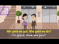 Basic German Conversation ~ Learn German~lesson one