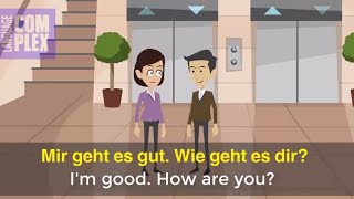 Basic German Conversation ~ Learn German~lesson one