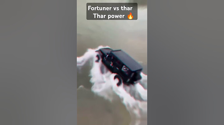 Fortuner offroading vs thar offroading test Thar power 🔥💯😤👿👿👑🔥💯#trending #shorts