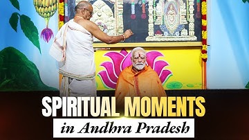 LIVE: PM Modi performs Pooja at Sri Bhramaramba Mallikarjuna Swamy Varla Devasthanam in Srisailam