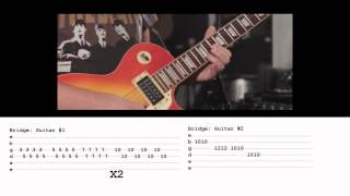 How To Play "Paradise" by Coldplay on Guitar (Cover by Ely Jaffe) with TABS!!!