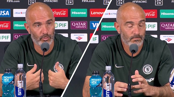 Enzo Maresca left SPEECHLESS by reporter's clap back over number of games | Chelsea | Club World Cup