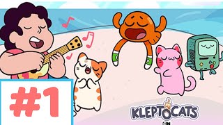 KLEPTOCATS CARTOON NETWORK | GAMEPLAY WALKTHROUGH | tutorial - Part 1 (IOS, Android)