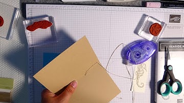 Stampin Up Seaside Notion Card