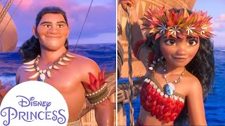 Moana Learns About Her Ancestors! | Disney Princess