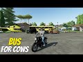 2 new helicopters and bus for cows  farming simulator 22 54 in hindi