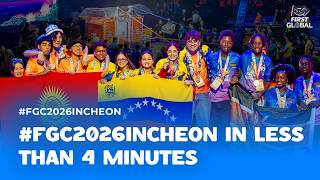 2026 FIRST Global Challenge Recap Video | #FGC2026Incheon