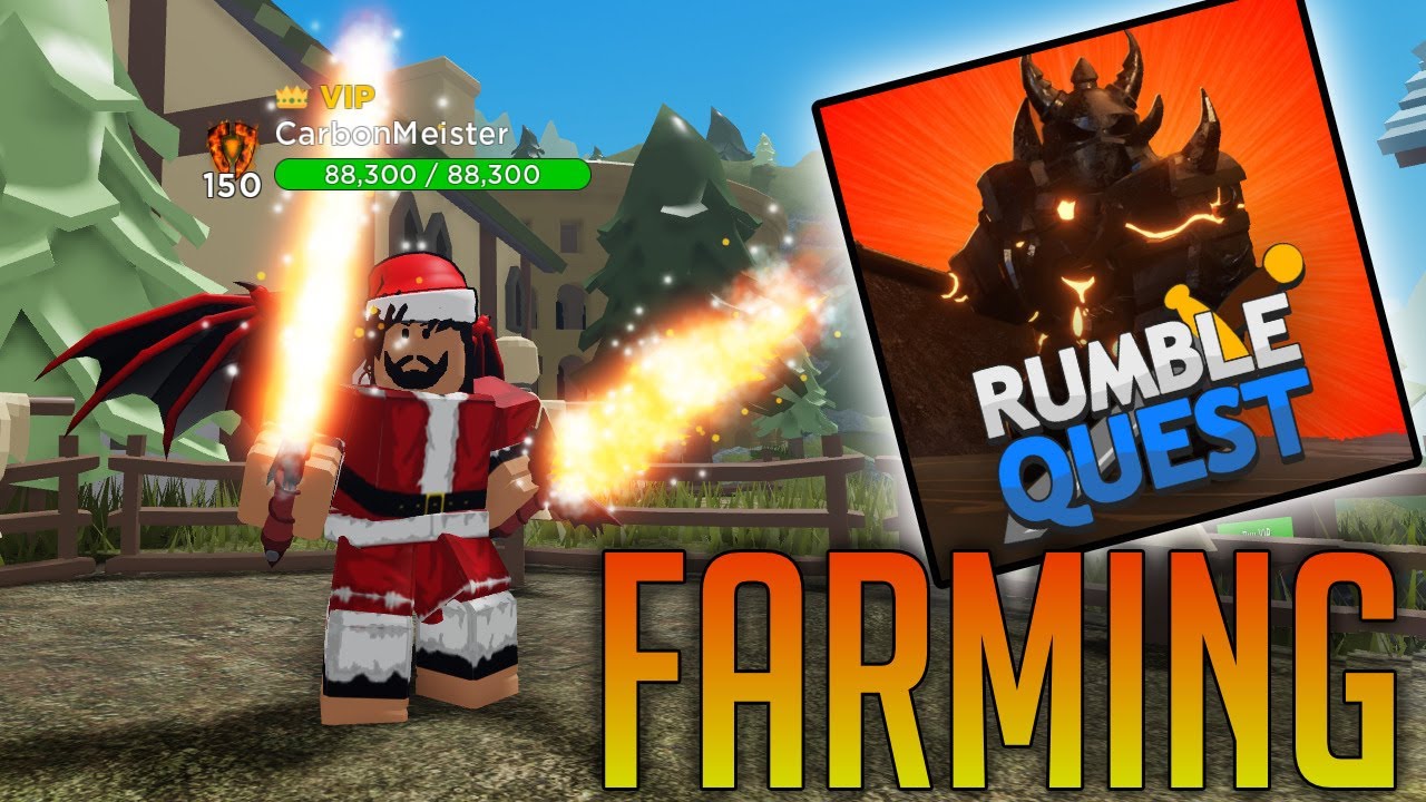 Level 150 Farming For Update 1 Rumble Quest Roblox Youtube - rumble quest roblox new game by rumble studios first time