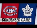 10/03/18 Condensed Game: Canadiens @ Maple Leafs