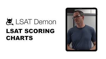 LSAT scoring charts