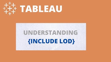 Include LOD in Tableau with SIMPLE EXAMPLE