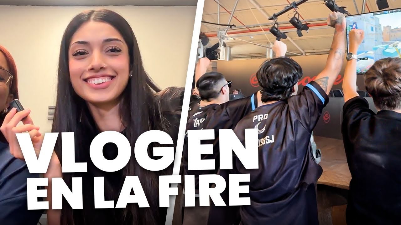 VLOG: FUI A LA FIRE CON LUNA ESPORTS - Torneo y House Tour 😎