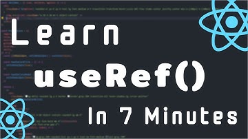 React useRef() In Under 7 Minutes | React Tutorial
