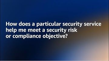 Cloud for CISOs - Focusing on Security Outcomes Compared to Security Tools | Amazon Web Services