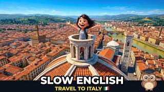 Slow English Practice | Travel Italy with Maya | Beginner Friendly #english