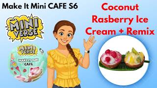 MGAs Miniverse Make it Mini Cafe S6 - Coconut Rasberry Ice Cream