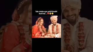 Love Marriage Ki Khushi Kuch Aisi Hoti Haii...!!!😂🥰🧿🫂 #lovemarriage #khushi #haye #lifepartner