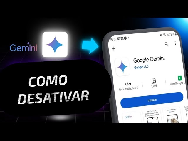 COMO DESATIVAR O GOOGLE GEMINI E VOLTAR PARA O GOOGLE NORMAL - YouTube