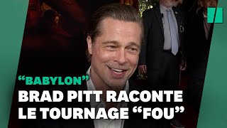 Brad Pitt raconte le tournage 
