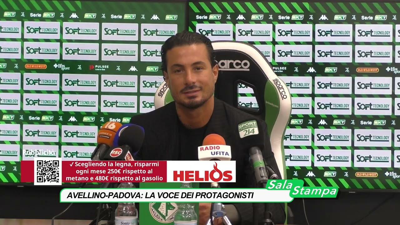 Sala Stampa - Avellino-Padova: La voce dei Protagonisti.