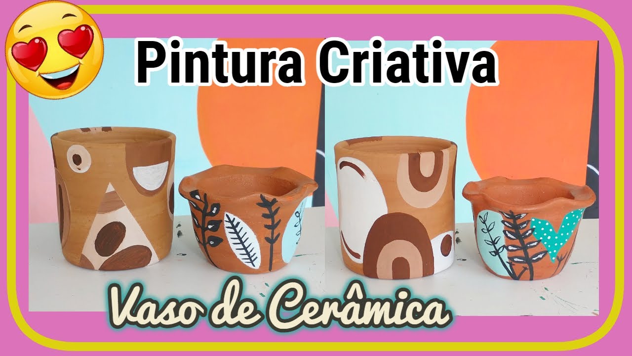MELHOR TINTA PARA PINTURA EM VASO DE CERÂMICA