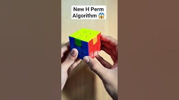 HOW TO SOLVE H PERM 🤔 ? || #rubikscube #cubingskills #shortsfeed #shorts