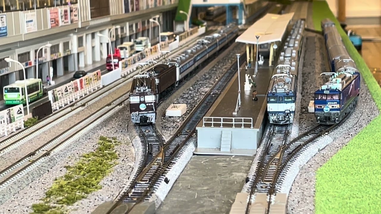 EF65が日本海7両編成を牽引。