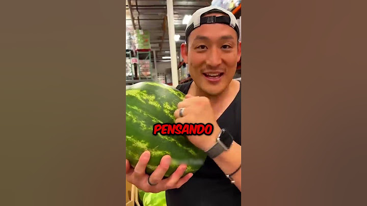 Truco para elegir la mejor sandía 😱