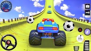 Impossible Driver Monster Truck Mega Ramp Stunt Racing - Unlimited Car Stunts GT Racing - Part #178 screenshot 4