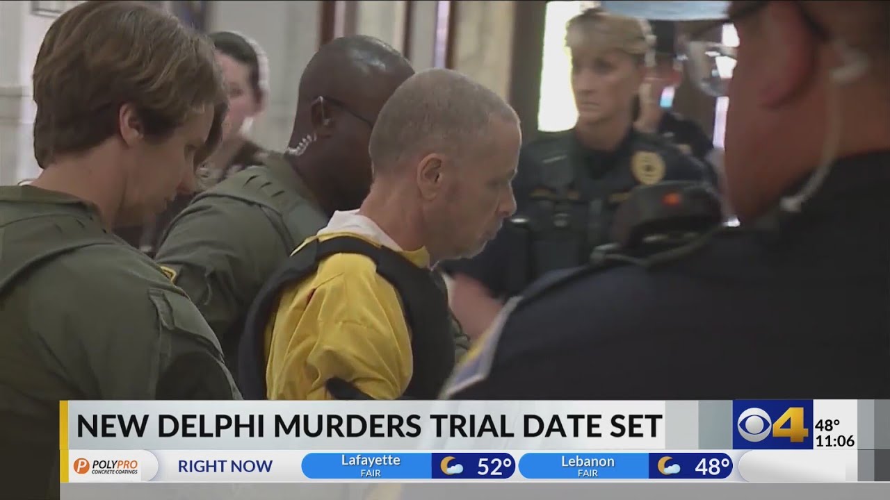 Delphi murder trial moved up to May 13 - YouTube