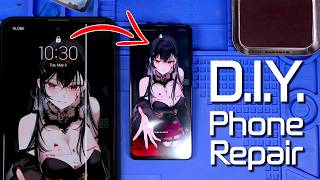 [LETS FIX IT!] Replacing My Phones LCD Screen Instead of Buying a New One | Samsung Galaxy A71