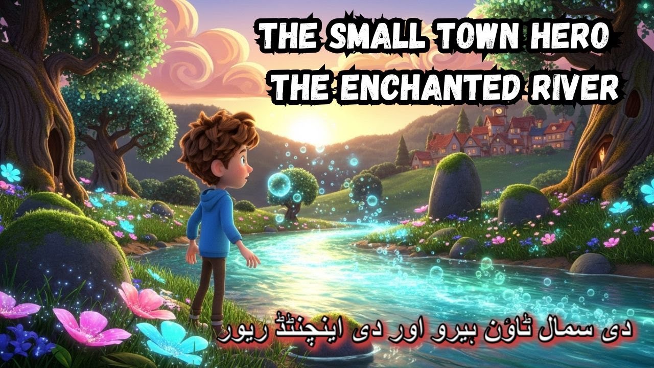 Animation Cartoon Movie in Hindi | The Small Town Hero and the Enchanted River | 