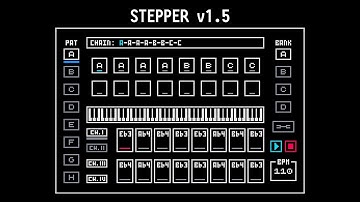 STEPPER v1.5: Introducing pattern chain sequencing
