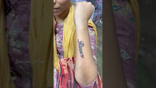 Ranse🌹name tattoo Samson tattoo velankanni #shortvideo #shorts #dance #dog#music #reels #velankanni
